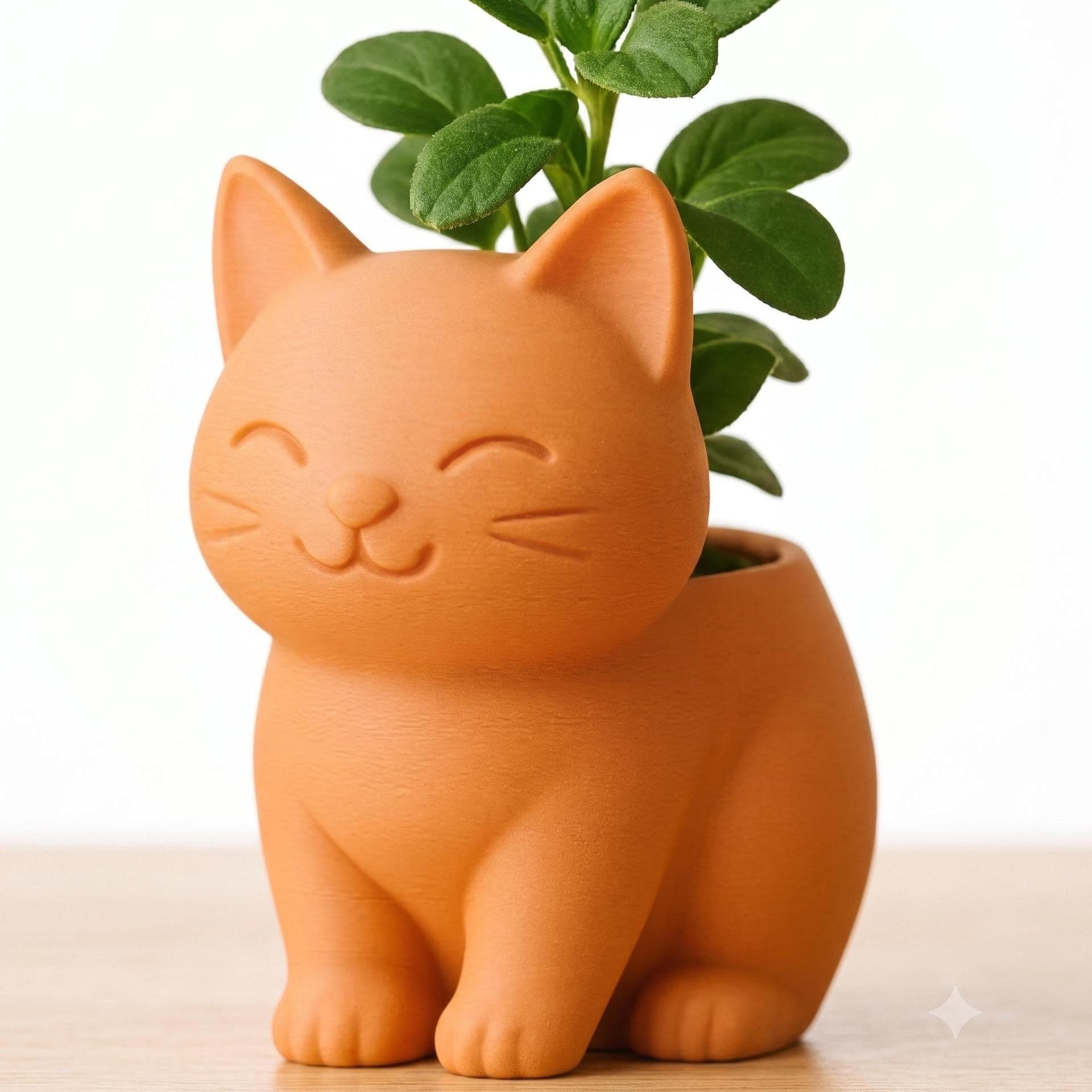 Maceta Decorativa Gatito Tierno Girly Para Plantas, Suculentas o Cactus